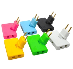 Đầy Màu sắc xoay cắm EU chuyển đổi một trong ba 180 độ mở rộng cắm đa cắm <span class=keywords><strong>mini</strong></span> Slim Ổ cắm không dây <span class=keywords><strong>adapter</strong></span> - Product Image 2