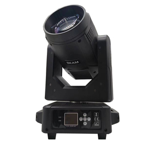 Projecteur Beam Mini 295W 14R à tête mobile avec Halo, 16 Gobos, 13 couleurs, IP33, contrôle DMX512, construction ABS pour parcs à thème et boîtes de nuit - Product Image 2
