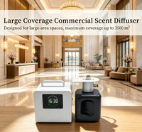 Diffuseur de parfum intelligent de type split, design compact, facile à installer, adapté à divers grands espaces.