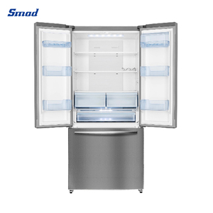 ตู้เย็นแบบประตูฝรั่งเศสสามบาน ช่องแช่แข็งด้านล่าง สำหรับใช้ในบ้าน - Product Image 3
