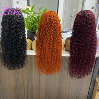 Perruque frontale sans colle en dentelle HD 13x6, cheveux humains vierges vietnamiens bruts, bouclés birmanes, 40 pouces, ondulés, cuticules alignées