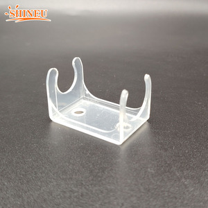 Supports de fixation transparents résistants aux UV – Supports en <span class=keywords><strong>plastique</strong></span> à visser 2700K Blanc chaud doux Design moderne pour éclairage extérieur permanent de fêtes - Product Image 2