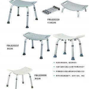 Tabouret de douche pliable mural en alliage d'aluminium blanc, équipement de sécurité pour salle de bain pour personnes âgées - Product Image 4