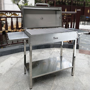 Gril <span class=keywords><strong>Barbecue</strong></span> Portable de Haute Qualité en Acier Inoxydable 304, Grand Format pour <span class=keywords><strong>Terrasse</strong></span> Intérieure/Extérieure et Camping, à Charbon de Bois - Product Image 3