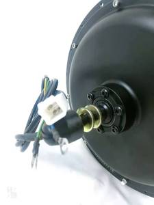 Moteur <span class=keywords><strong>de</strong></span> <span class=keywords><strong>roue</strong></span> arrière électrique sans balais 1,5 kW 48 V 1500 W pour vélo électrique, 6/7 vitesses, vente en gros 2023 - Product Image 4