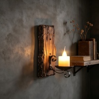 Lámpara de Pared Industrial Vintage Multifuncional, Estilo Retro Americano, para Decoración de Restaurantes, Bares y Cafeterías