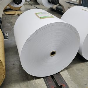 70gsm 80gsm Woodfree <b>Paper</b> Offset <b>Printing</b> <b>Paper</b> Bond <b>Paper</b> Snow White Color in Jumbo Rolls - Product Image 2