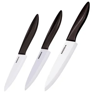 मिडिया किचन चाकू सेट सिरेमिक 6 इंच मल्टीफंक्शनल मीट क्लीवर अमेज़ॅन हॉट सेल फ्रूट चाकू के लिए सर्वश्रेष्ठ 4.5 शेफ चाकू