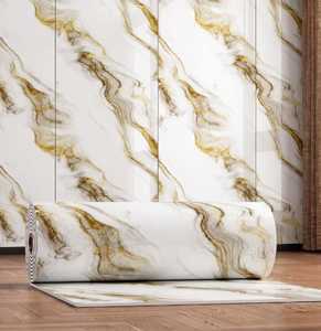 Modern <b>Vinyl</b> Wall Sticker Self Adhesive Waterproof Wallpaper Roll - Product Image 4