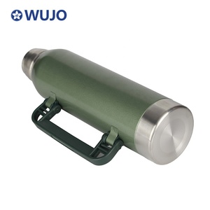 Fabricante WUJO, Botella Térmica de Acero Inoxidable de Doble Pared, <span class=keywords><strong>Termo</strong></span> de Agua de 1L, 1.2L, 1.5L, 2L, OEM, ODM - Product Image 4