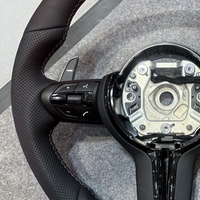 Volant en cuir pleine fleur en forme de D personnalisé en gros pour BMW F10 F20 F30 F32 F80 F82 M3 M4 M5 M6 E90 X5 X6