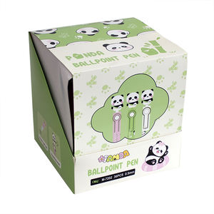 O & Q Schattige Panda Stijl Student <span class=keywords><strong>Pen</strong></span> Glad Schrijven Multi-Groothandel Snel Droge Inkt Blauw & Zwart Plastic Gel <span class=keywords><strong>Pen</strong></span> Voor Kinderen - Product Image 6