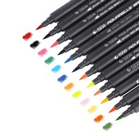 Vente en gros, Art et dessin graphique, Manga, encre pigmentée à base d'alcool, pinceau et pointe Fine, marqueur de croquis, stylo Aquarelle, pinceau