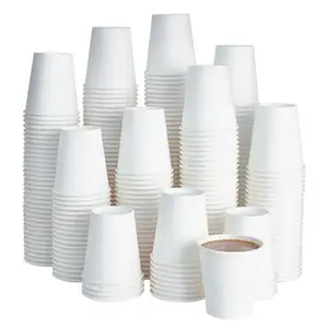 Tasse à café en papier recyclé avec logo personnalisé, 8oz/12oz/16oz/20oz/24oz, tasse à café en papier pour boisson froide/chaude avec couvercle et manchon