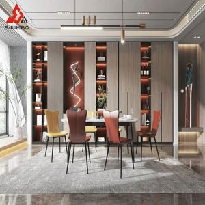Sjumbo kính nhôm Wine Bar Tủ Bảng điều khiển GỖ PHÒNG KHÁCH đồ nội thất cho nhà sử dụng giá cả cạnh tranh - Product Image 6