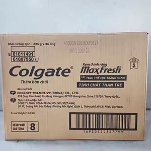 Pasta de Dientes Colgate MaxFresh con Carbón Vegetal, Blanqueadora, Refrescante, para un Aliento Fresco, Venta al por Mayor - Product Image 5