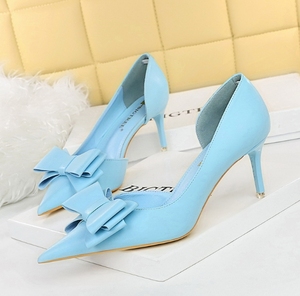 <span class=keywords><strong>Zapatos</strong></span> de Tacón de Aguja Informales para Mujer Coreana, <span class=keywords><strong>Zapatos</strong></span> de Tacón Alto <span class=keywords><strong>con</strong></span> Lazo, <span class=keywords><strong>Zapatos</strong></span> de Oficina, <span class=keywords><strong>Zapatos</strong></span> de Vestir, Estilo Coreano, 2, 1, 2, 1, 2 - Product Image 5