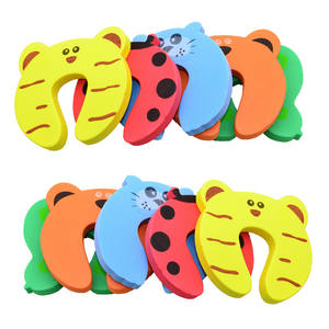 Cartoon Animal <strong>Door</strong> Stop Baby Child Eva Foam <strong>Door</strong> Stopper <strong>Finger</strong> Pinch Guard <strong>Slam</strong> Preventer <strong>Slamming</strong> <strong>Door</strong> - Product Image 1