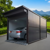 Garage en kit à faible coût, garage modulaire en conteneur