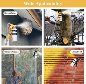 Có Thể Điều Chỉnh Góc Tiện Dụng Phun Adapter Phun Có Thể Mở Rộng Cực Phù Hợp Nhất Aerosol Lon Và Bột Khăn Lau Bụi Cho Hornet Phun - Product Image 6