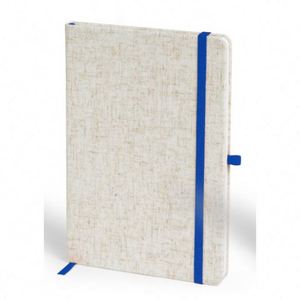 A5 Linen Notebook Hardcover Elastic Band High Quality Diary Business Office Work Enterprise Customized LOGO Festival <b>Gifts</b> - Product Image 1