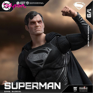 Fondjoy DC Black <span class=keywords><strong>Superman</strong></span> 2.0 Figurine d'action à l'échelle 1/9 19 cm/7,6 pouces Modèle original authentique Jouet de collection Cadeau - Product Image 3