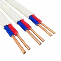 Maßgefertigter Durchmesser Kupfer-Heizdraht PVC-Isoliertes BVVB-Kabel für Elektrische Decken & Industrielle Anwendungen Einzeldraht-Rolle