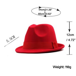 Nuevo Estilo de Gorro de Invierno Informal con Visera, Gorro de Lana Estilo Jazz, Gorro de Copa Estilo Británico con Banda, Gorro de Lana Suave de Color Sólido - Product Image 5