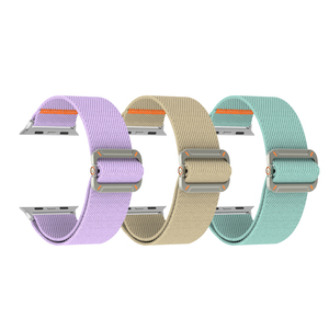 <span class=keywords><strong>Bracelet</strong></span> de montre sport en nylon léger et doux pour la peau, nouvelle matière premium CM, pour <span class=keywords><strong>Apple</strong></span> <span class=keywords><strong>Watch</strong></span> 49 mm, 46 mm, 45 mm, 44 mm, 41 mm, 40 mm - Product Image 5