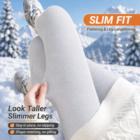 Leggings pour femmes à taille haute doublés de polaire, pantalons de yoga thermiques en polaire sherpa épais, doux, chauds, coupe ajustée, collants d'hiver