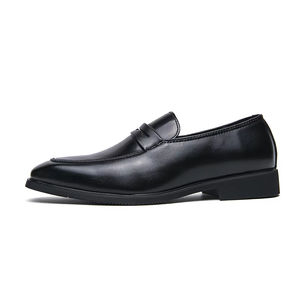 Zapatos de Cuero para Hombre de Estilo Italiano de Lujo para Boda, Camuflaje, Formales, Sin Cordones, Oxford, Hechos a Mano, Ligeros para Otoño - Product Image 1