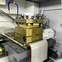 Centre de tournage CNC horizontal à un seul brocheur, de moyenne capacité, automatique, haute précision, 3 axes, CK6150 1000 mm pour le tournage de pièces métalliques
