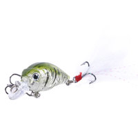 Newup grosir 4.5cm/4g Jepang 3d mata memancing umpan Crankbait memancing umpan 70mm Crankbait