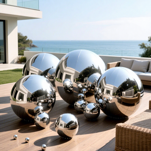 PVC充气镜球批发巨型闪亮球形气球促销舞台用 - Product Image 1