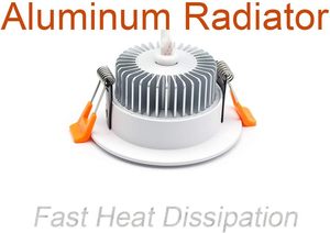 Plafonnier encastré LED commercial sans cadre, éclairage intérieur, alimentation CA, intensité variable, aluminium noir, blanc neutre 4100K - Product Image 6