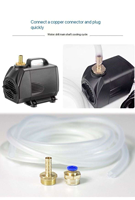 Pompe de fontaine submersible personnalisable 7W 8W 15W AC/DC pour aquariums et réservoirs hydroponiques, réservoir OEM pour eau propre