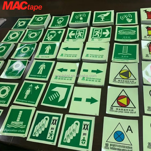 DM 9100 Film Luminescent Adhésif pour Signalisation, Film Photoluminescent EXIT, Autocollant pour Guide d'Évacuation en Cas d'Urgence - Product Image 3