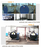 Harga Pabrik WILFORD Boiler Air Panas Bertekanan Horizontal Industri WDR dengan Kontrol PLC, Sistem Wet Back Tiga Jalur, Efisiensi 92%
