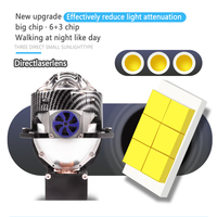 Accessoires de voiture 85W High Power Car Led Headlights 3.0 Inch Bi Led Projectors Lens Lamp for Car Three Laser Headlight 6000K