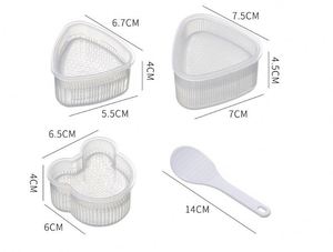 Rice <b>Mold</b> Musubi Maker Kit Sushi <b>Mold</b> for Kids Lunch Bento and Home DIY - Product Image 5