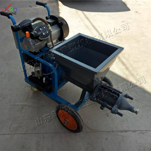 Machine à projeter du mortier électrique de <span class=keywords><strong>petite</strong></span> taille avec <span class=keywords><strong>buse</strong></span> de pulvérisation manuelle pour la construction, pulvérisateur automatique de <span class=keywords><strong>béton</strong></span> et de ciment pour murs - Product Image 5