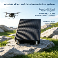 Sistema de Comunicación Inalámbrico de Largo Alcance para UAV, Transmisión de Datos de Imagen y Video por Radio Digital, Comando y Control