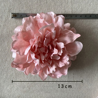 Têtes de fleurs artificielles pivoines, 13cm, pièces, fausses fleurs, pour l'automne, vente en gros