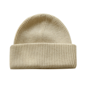 Chapeau de propriétaire <span class=keywords><strong>fait</strong></span> à la <span class=keywords><strong>main</strong></span> à la mode pour hommes et femmes <span class=keywords><strong>bonnet</strong></span> court tricoté en <span class=keywords><strong>laine</strong></span> épaisse - Product Image 5