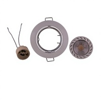 Spot encastré blanc réglable 12W LED, plafonnier intérieur et extérieur moderne pour application dans le salon