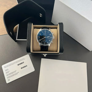 Reloj de Pulsera de Cuero Genuino Vintage para Hombre, Estilo Minimalista de Diseñador de Moda, Multifuncional, Cronógrafo, Automático, para Negocios - Product Image 2