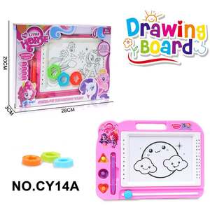 Bambini che scrivono la lavagna dei giocattoli educativi della lavagna che disegnano i giocattoli mini lavagna magnetica - Product Image 6