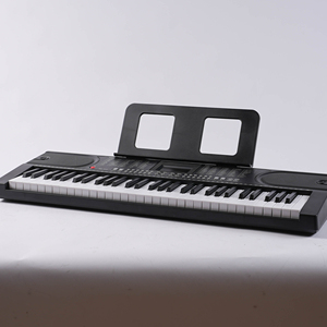 Instrument de musique en plastique <span class=keywords><strong>pour</strong></span> <span class=keywords><strong>piano</strong></span> électronique 61 touches de haute qualité Factory Direct avec fonction d'enseignement <span class=keywords><strong>pour</strong></span> musiciens débutants - Product Image 1
