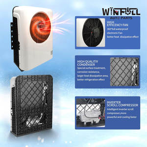 Compresor de Aire Acondicionado Eléctrico de CC 12V 24V de Alta Capacidad de Enfriamiento Silencioso 2026 con Nuevo Termostato para Aire Acondicionado de Coche - Product Image 4