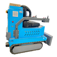 LONSLEY Décapeuse de sol électrique industrielle auto-propulsée 1KW 200mm en alliage d'acier, batterie au lithium, machine de dépose de carrelage pour la construction
